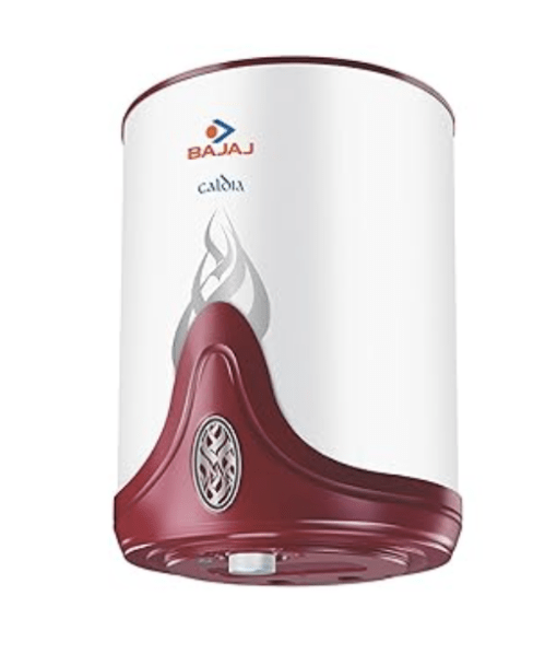 Bajaj Caldia Storage 10 Litre Vertical Water Heater (White)